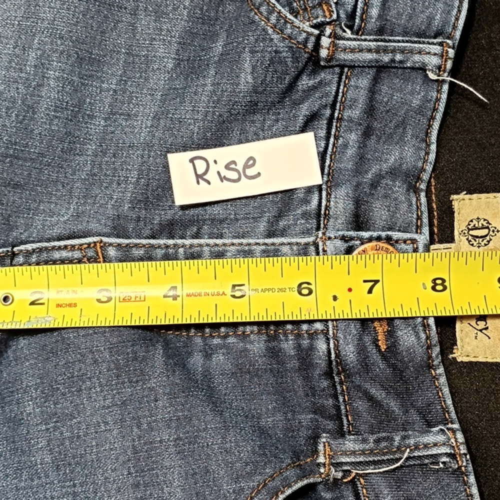 Democracy Women's Dark Wash Bootcut Jeans Size 2 - Picture 10 of 11